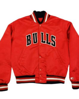 Chicago Bulls 80s Red Jacket
