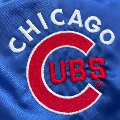 80’s Chicago Cubs Blue Jacket - Image 3
