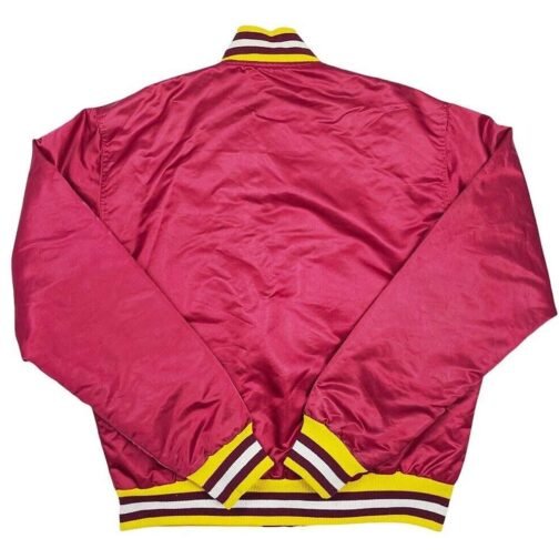 80’s Cleveland Cavaliers Burgundy Jacket - Image 2