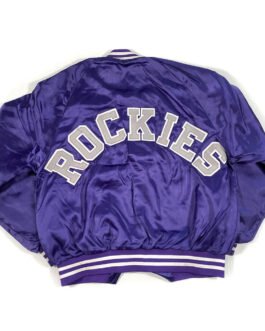 80’s Colorado Rockies Purple Jacket