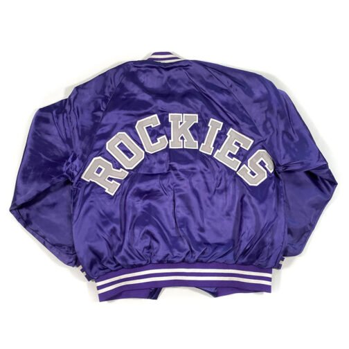 80’s Colorado Rockies Purple Jacket - Image 2
