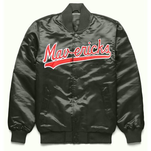 Dallas Mavericks Black 80s Jacket