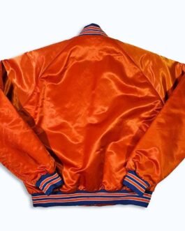 80’s Denver Broncos Orange Bomber Jacket