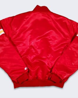 80’s Kansas City Chiefs Red Bomber Jacket
