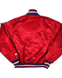 80’s Montreal Canadiens Red Bomber Jacket