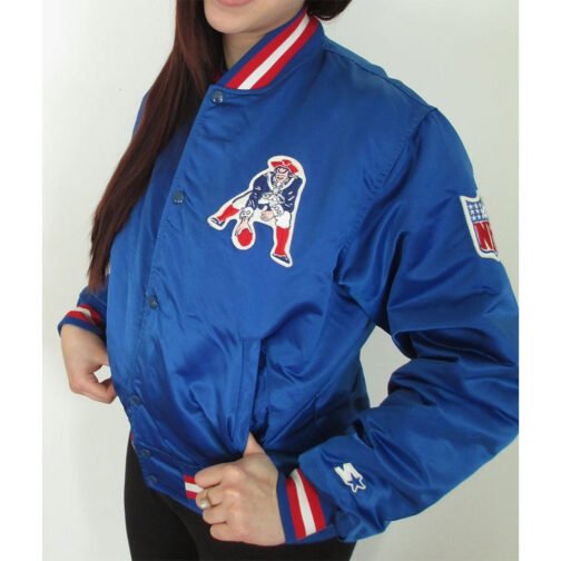 80s New England Patriots Jacket - Image 4