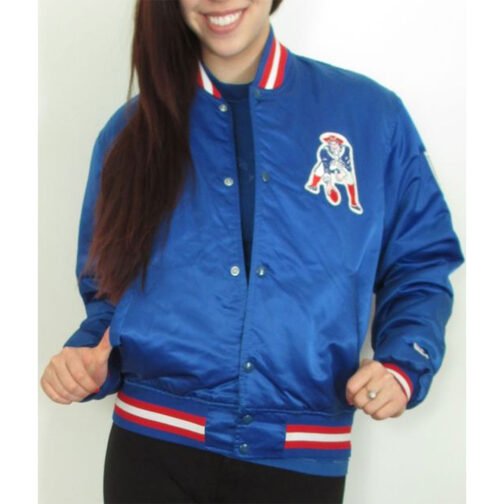 80s New England Patriots Jacket - Image 3