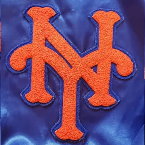 80’s NY Mets 25th Anniversary Royal Jacket - Image 3