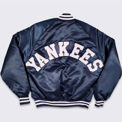 80’s New York Yankees Bomber Jacket - Image 2