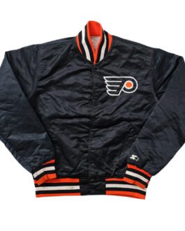 Philadelphia Flyers 80’s Black Jacket