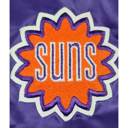 80’s Phoenix Suns Purple Jacket - Image 3