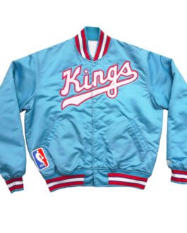 80’s Sacramento Kings Mint Satin Jacket