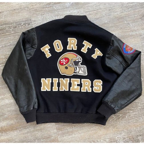 80’s San Francisco 49ers Letterman Jacket - Image 4