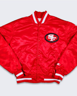 San Francisco 49ers 80s Satin Jacket
