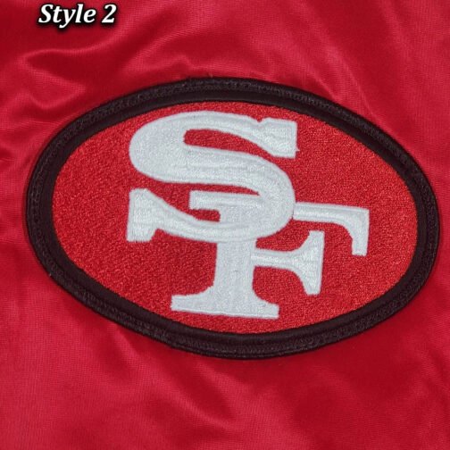 80’s San Francisco 49ers Bomber Jacket - Image 11