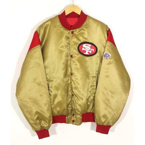 80’s San Francisco 49ers Teddy Satin Jacket - Image 3