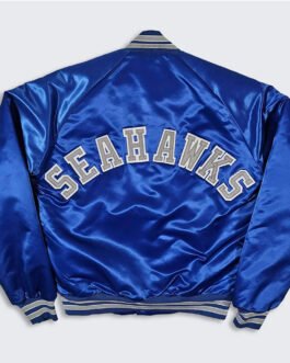 80’s Seattle Seahawks Blue Bomber Jacket