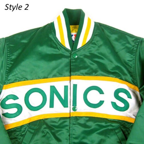 Seattle Supersonics 80’s Jacket - Image 9