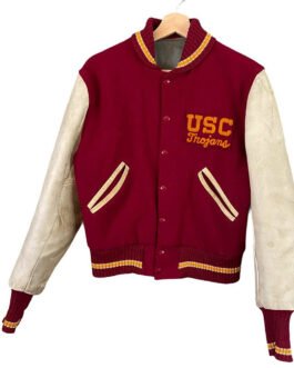 NCAA USC Trojans 80s Varsity Jacket
