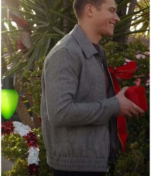 Oliver Stark 9-1-1 S05 Grey Wool Jacket - Image 5