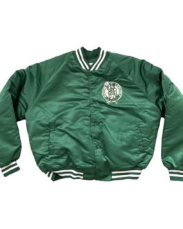 Boston Celtics 90’s Green Bomber Jacket