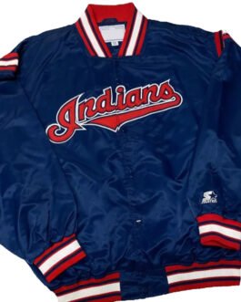 90’s Cleveland Indians Bomber Jacket