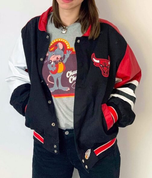 Chicago Bulls 90’s Varsity Jacket - Image 3
