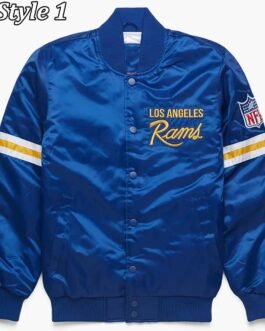 LA Rams Starter 90’s Royal Blue Jacket
