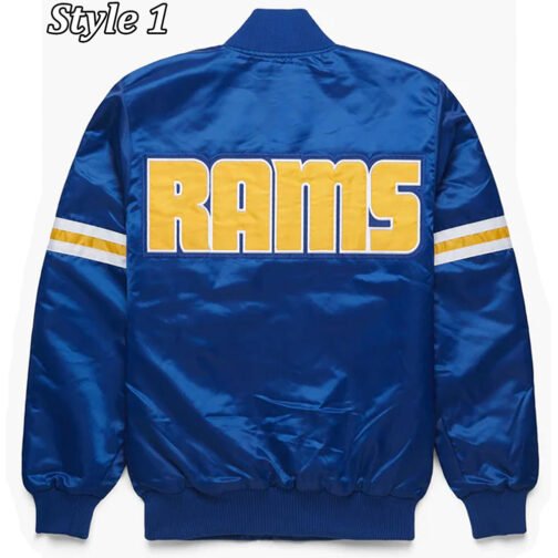 LA Rams Starter 90’s Royal Blue Jacket - Image 4