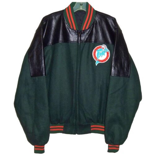 Throwback Miami Dolphins 90’s Varsity Jacket