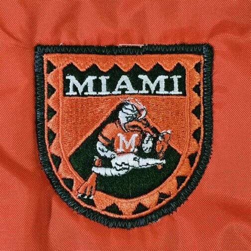 90’s Miami Hurricanes Delong Bomber Jacket - Image 3