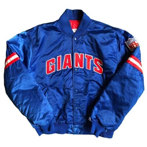 New York Giants 90’s Bomber Blue Jacket