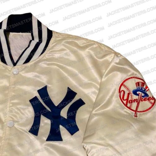 90s New York Yankees Bomber Jacket - Image 8
