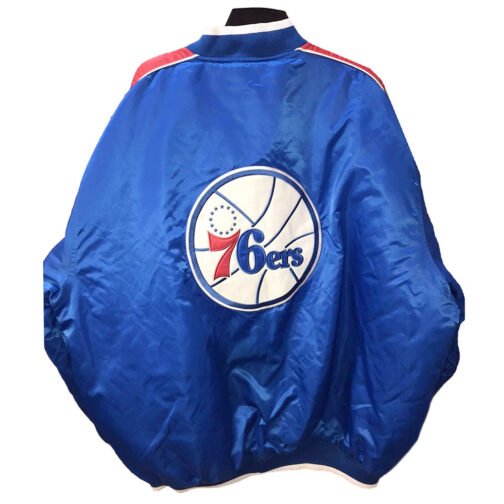 90’s Philadelphia 76ers Jacket - Image 2