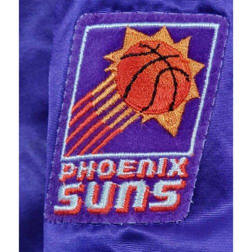 90’s Phoenix Suns Purple Jacket - Image 3
