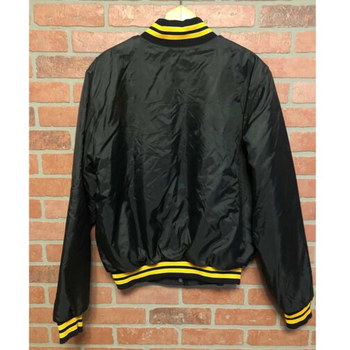 Black 90’s Pittsburgh Steelers Jacket - Image 3