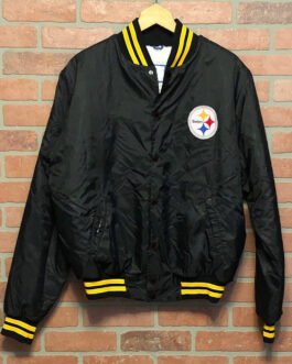 Black 90’s Pittsburgh Steelers Jacket