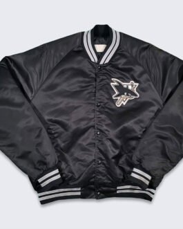 90’s San Jose Sharks Black Jacket