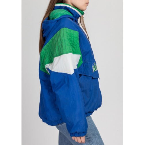 Seattle Seahawks 90’s Pullover Hooded Jacket - Image 5