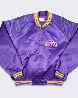 90’s Utah Jazz Purple Jacket