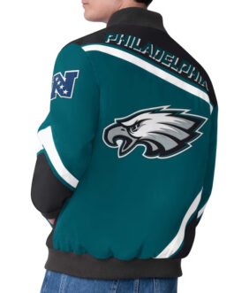 Philadelphia Eagles Maximum Racing Green Jacket