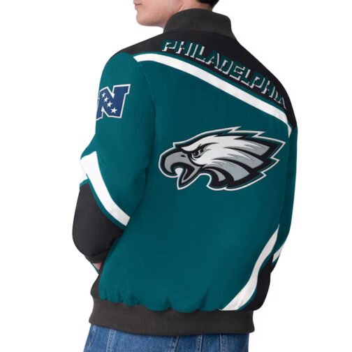 Philadelphia Eagles Maximum Racing Green Jacket - Image 2