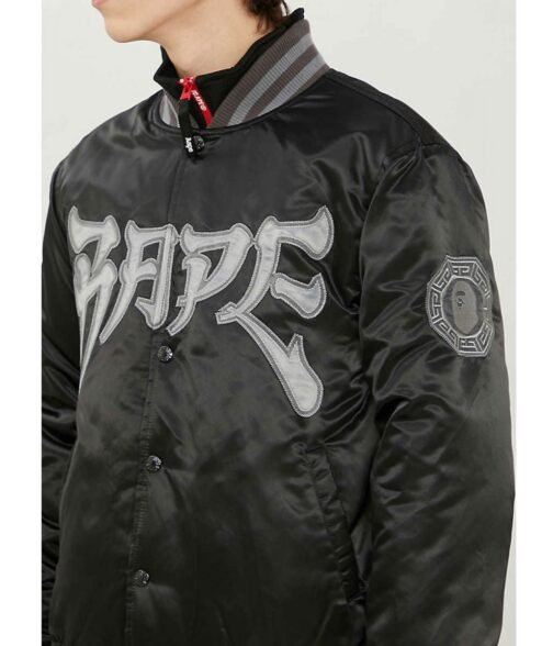 Bape X A Bathing Ape Satin Jacket - Image 8