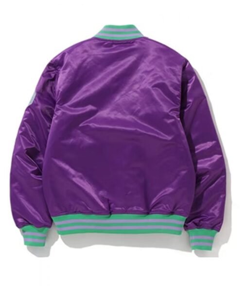 Bape X A Bathing Ape Satin Jacket - Image 4