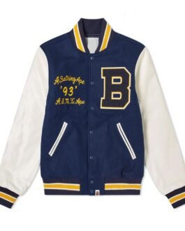 Letterman B A Bathing Ape Jacket