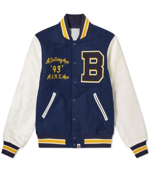 Letterman B A Bathing Ape Jacket