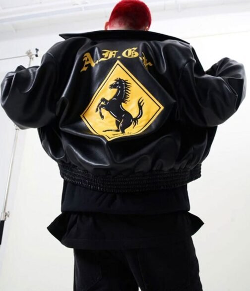 A Few Good Kids Letterman Leather Jacket - Image 7