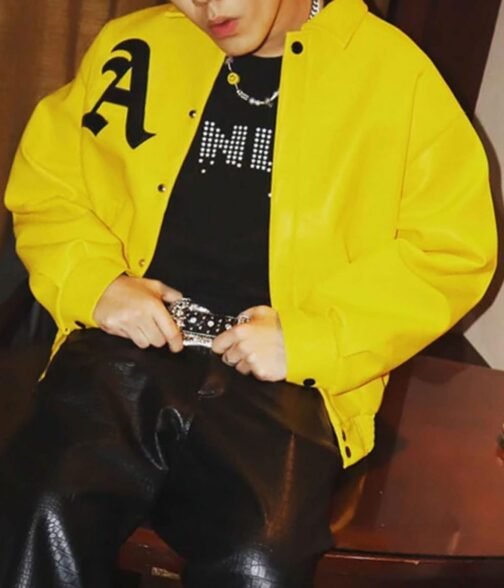 A Few Good Kids Letterman Leather Jacket - Image 9