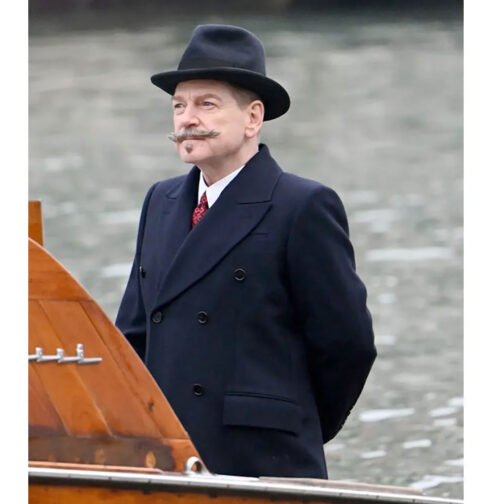 Kenneth Branagh A Haunting in Venice Coat - Image 5