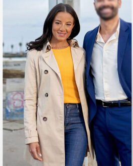 A Pinch of Portugal Heather Hemmens Trench Coat